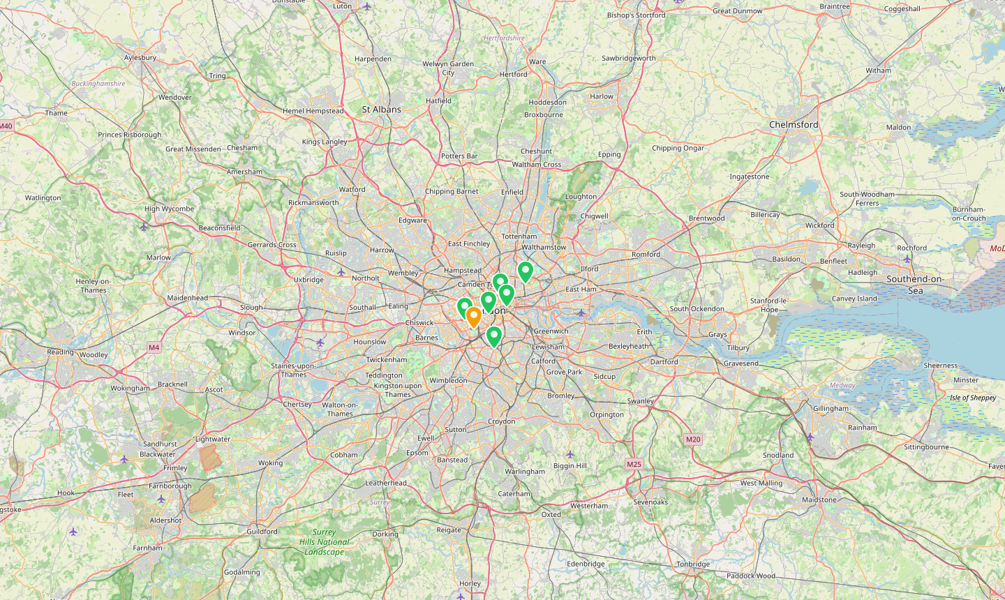 FleetOS Pro live GPS tracking — Britain fleet